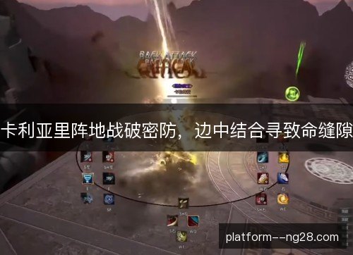 卡利亚里阵地战破密防，边中结合寻致命缝隙